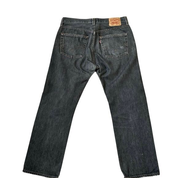 Levi’s 501 Black Denim Jeans – Vintage Straight Leg – W34 L30 - Picture 3 of 15